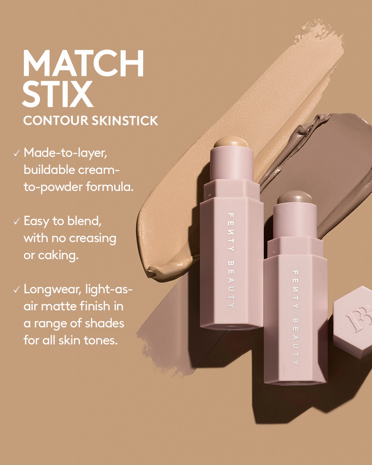 Match Stix Contour Skinstick — Ebony