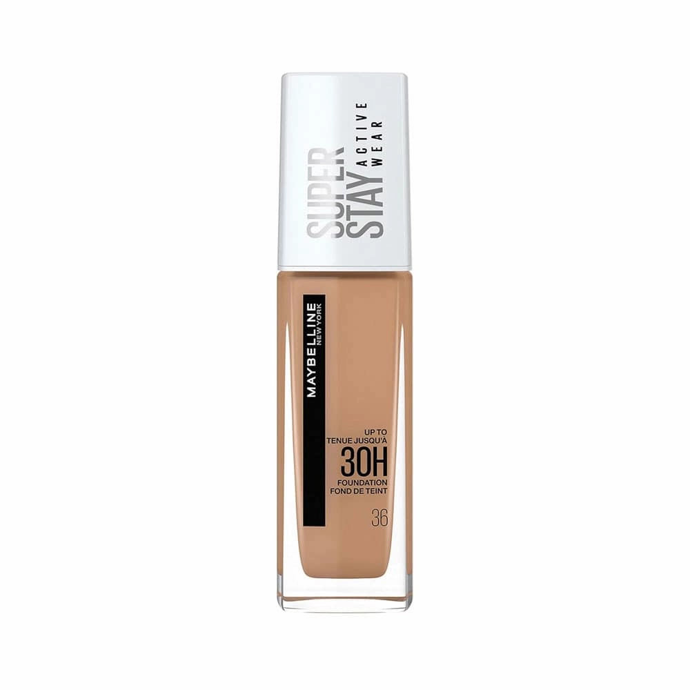 Maybelline SuperStay Active Wear 30Hr Foundation 36 Warm Sun 30ml