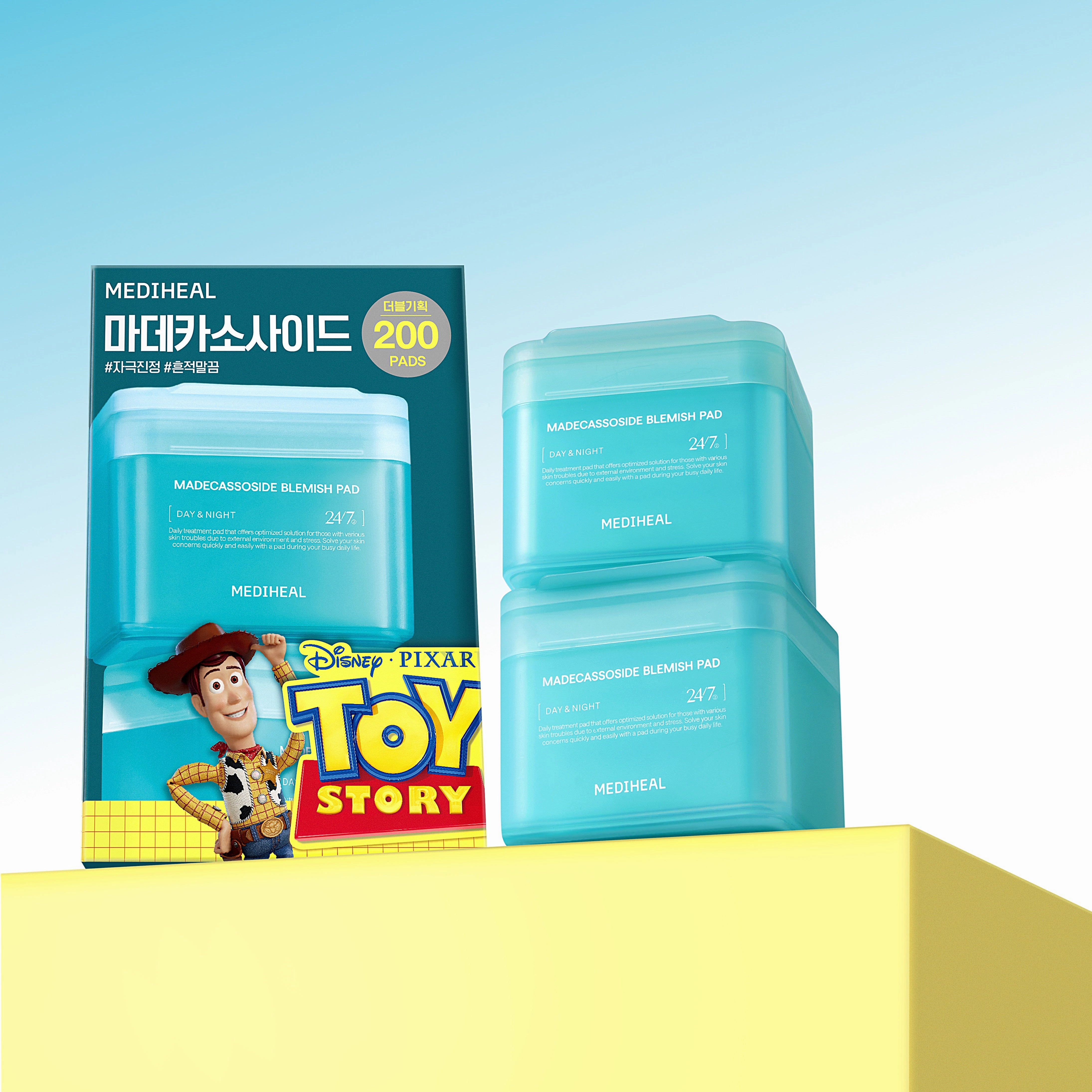 Mediheal Madecassoside Blemish Pad 1 1 Set [Toy Story]