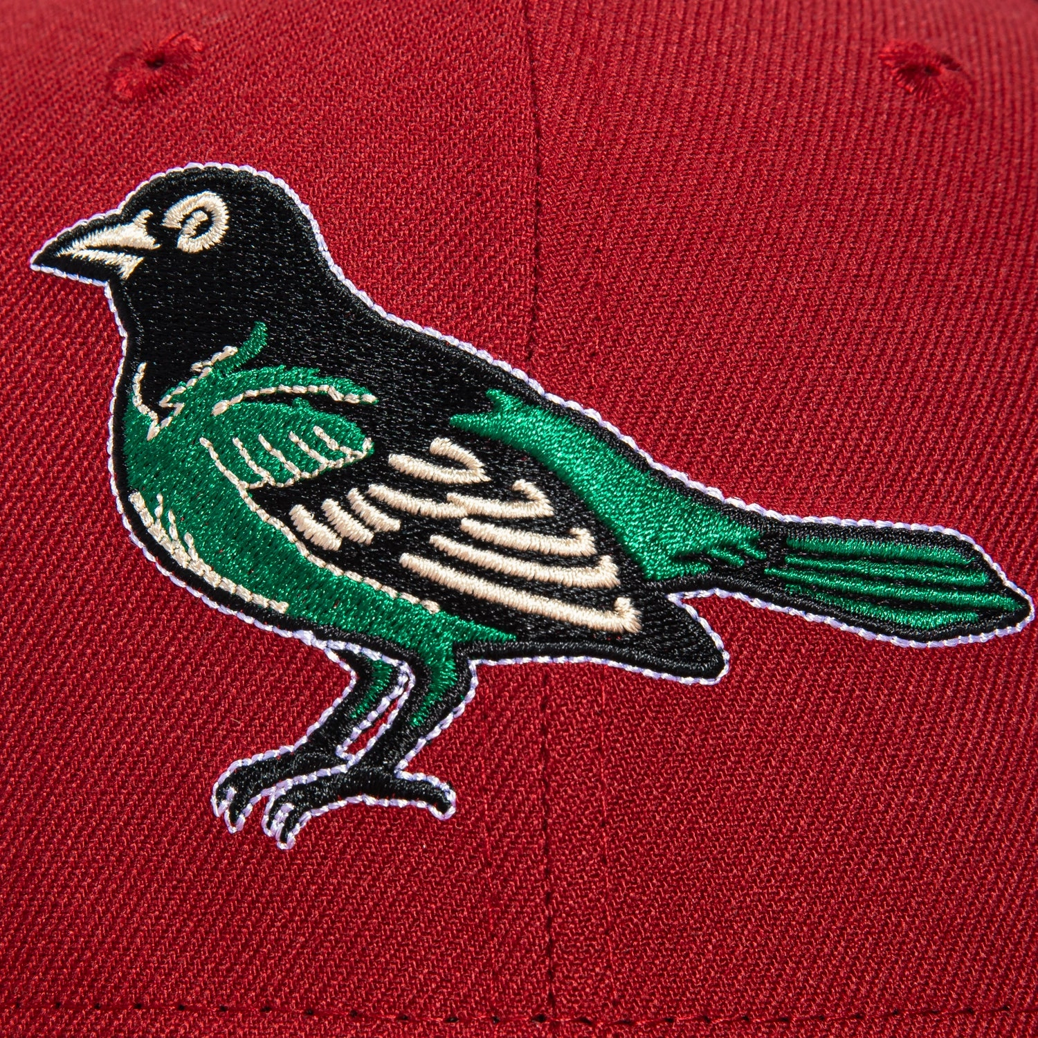New Era 59Fifty Baltimore Orioles 30th Anniversary Stadium Patch Hat - Brick. Burnt Orange