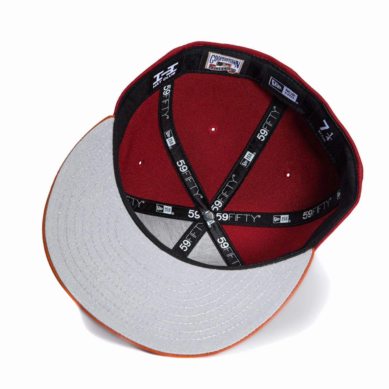 New Era 59Fifty Baltimore Orioles 30th Anniversary Stadium Patch Hat - Brick. Burnt Orange
