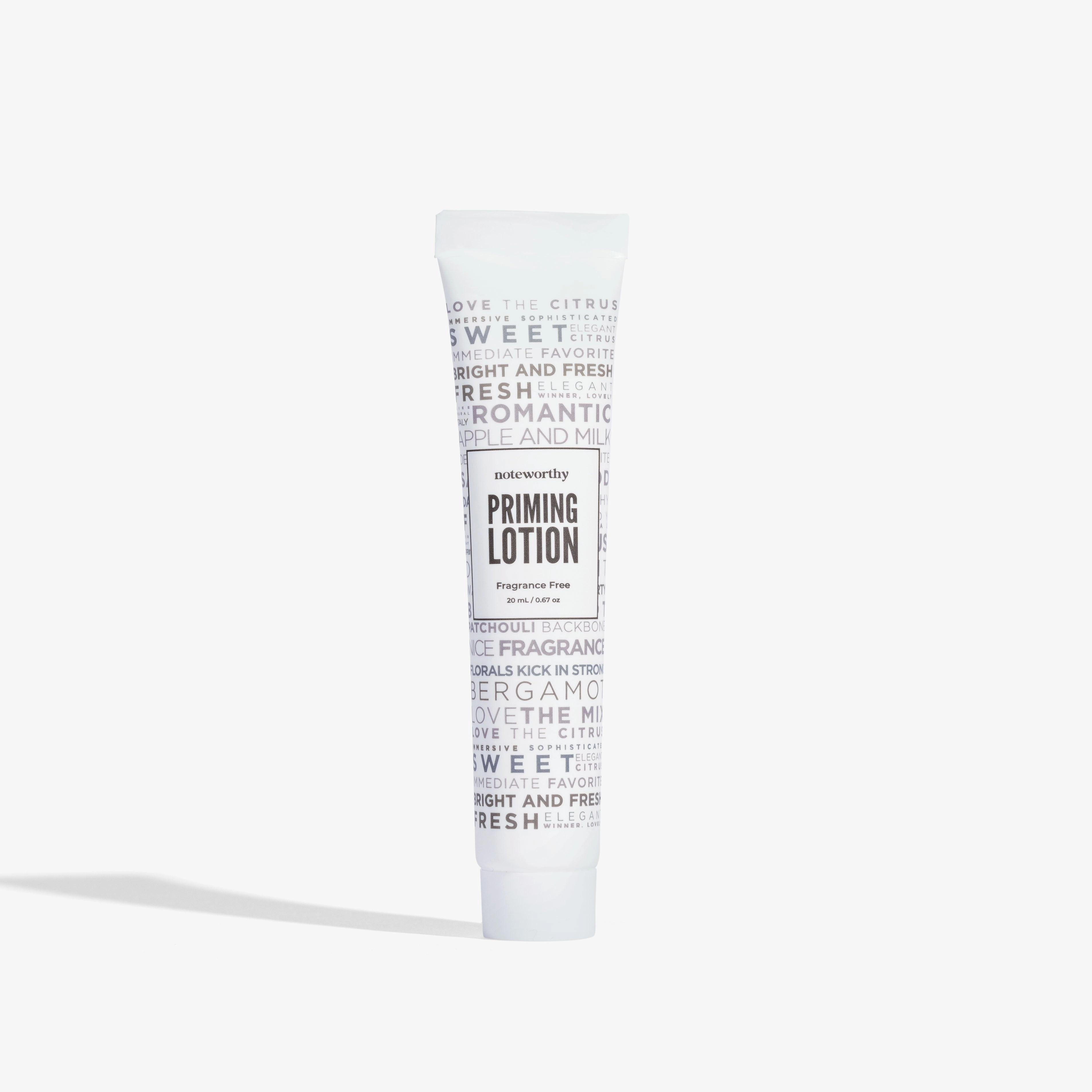Noteworthy Fragrance-Free Priming Lotion | Hydrating Scent Extender