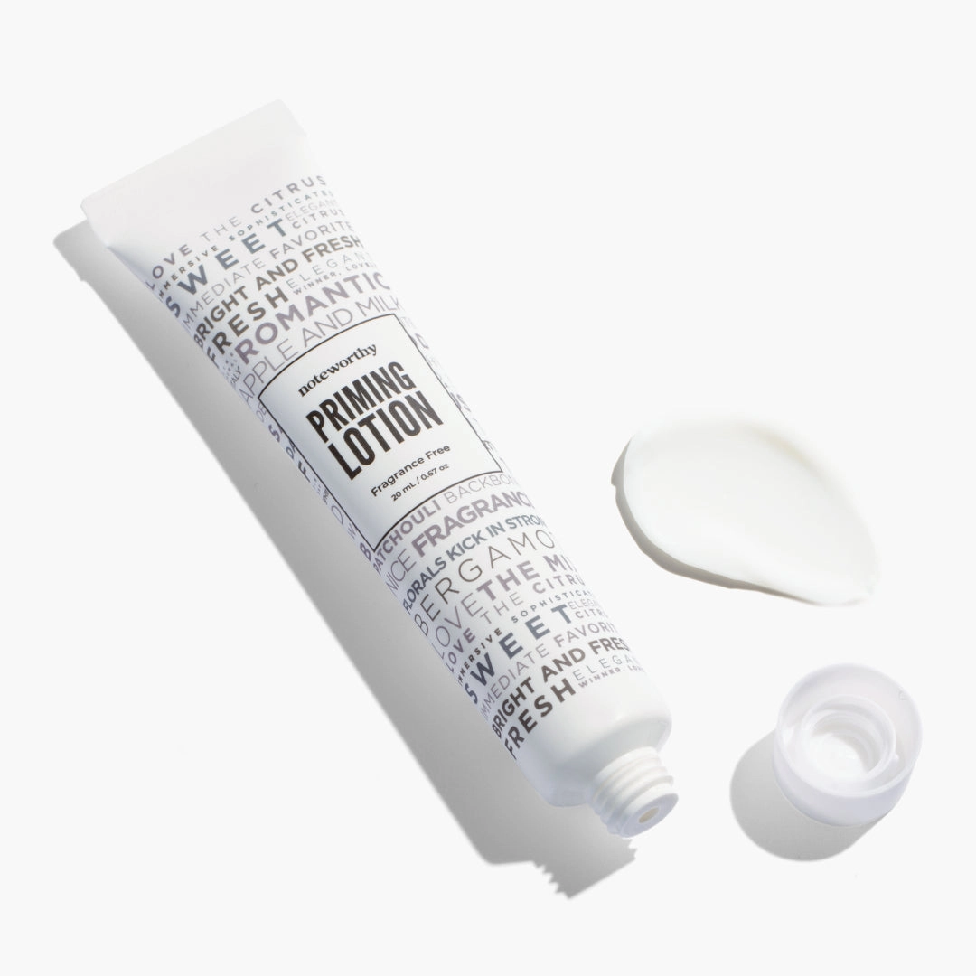 Noteworthy Fragrance-Free Priming Lotion | Hydrating Scent Extender