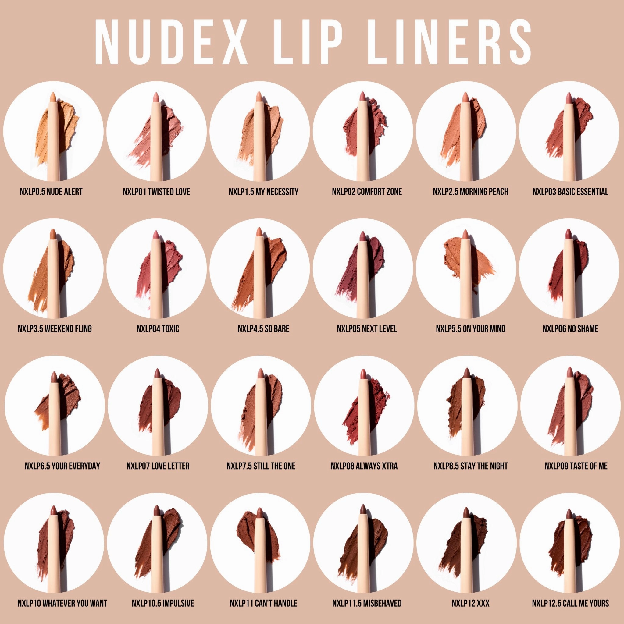 Nude X Lip Liner PR Box