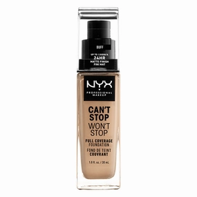 NYX Can't Stop Won't Stop Full Coverage Foundation Buff 30ml