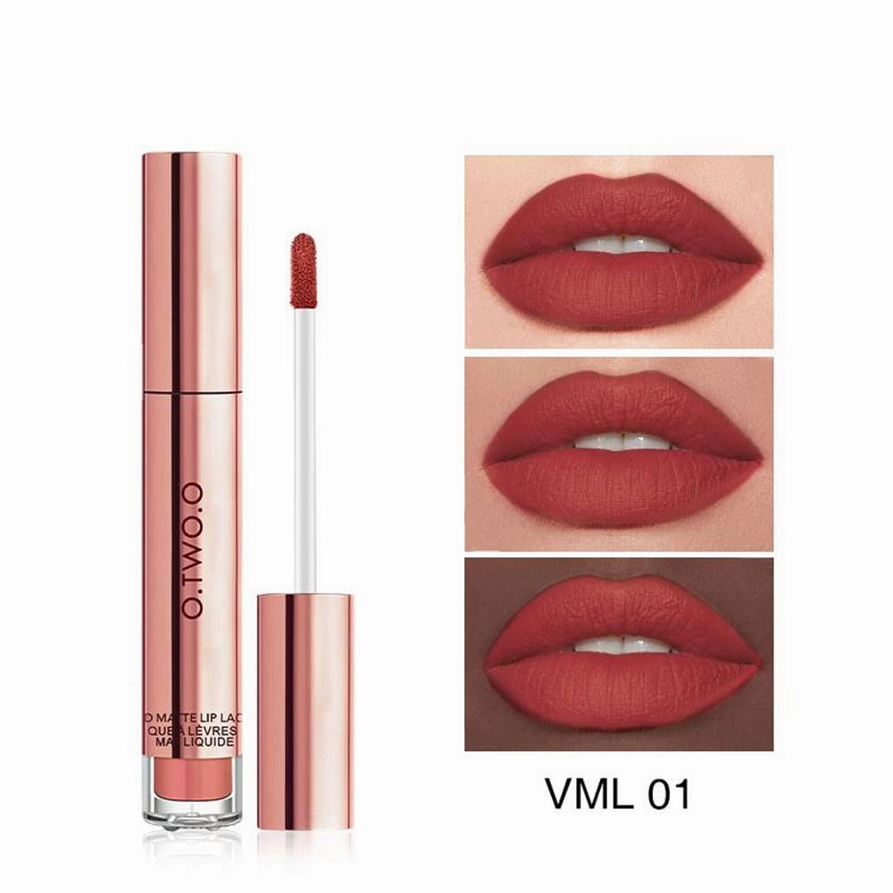 O.TWO.O Liquid Matte Lip Lacquer 01