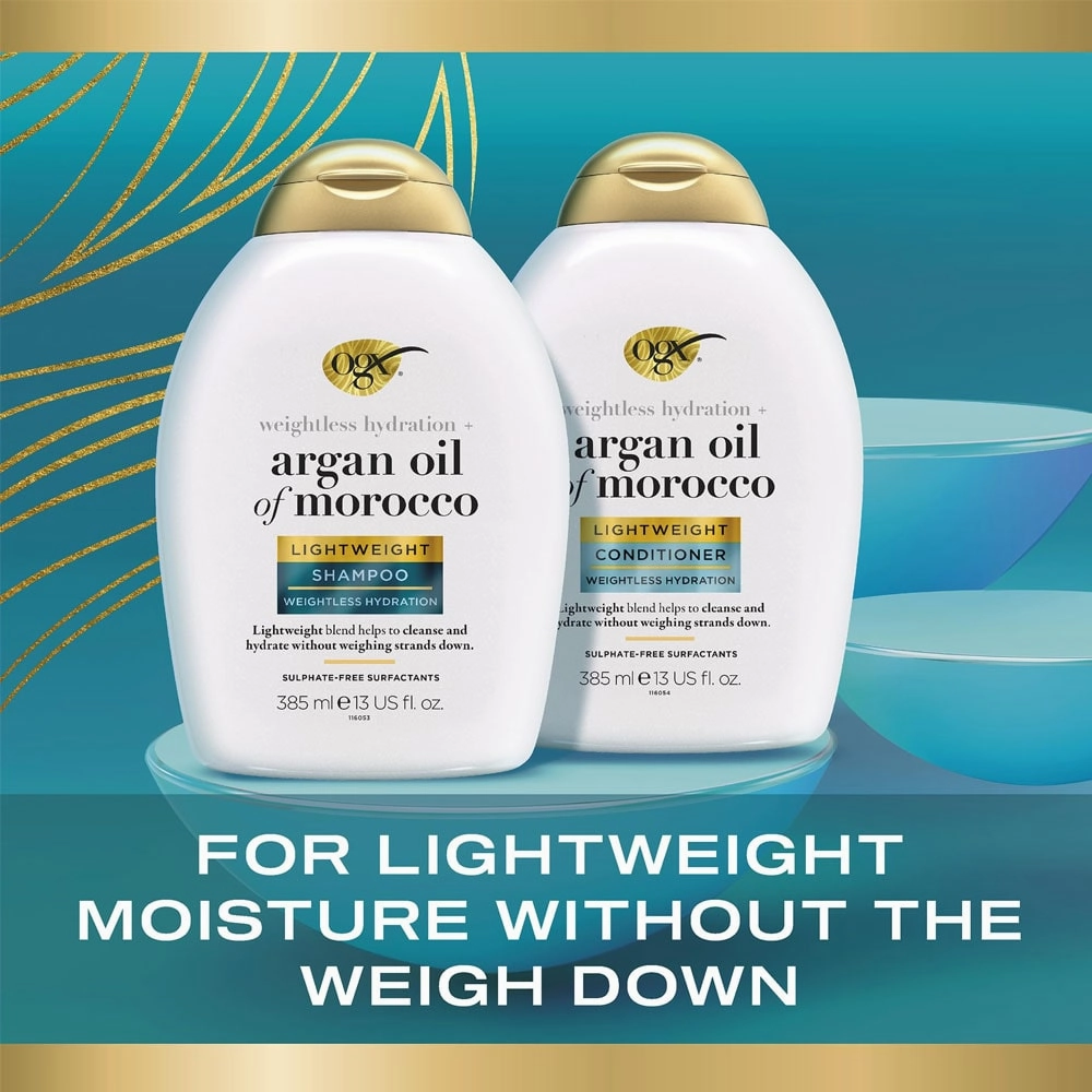 OGX Conditioner Weightless Hydration   Argan Oil Of Morocco 385ml
