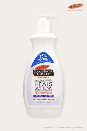 PALMER'S COCOA BUTTER FORMULA DAILY SKIN THERAPY HEALS SOFTENS LOTION [FRAGRANCE FREE] 13.5oz