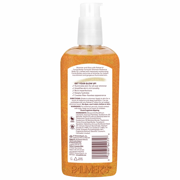 Palmer's Cocoa Butter Formula Shimmer Body Oil with Vitamin E - 5.1 oz