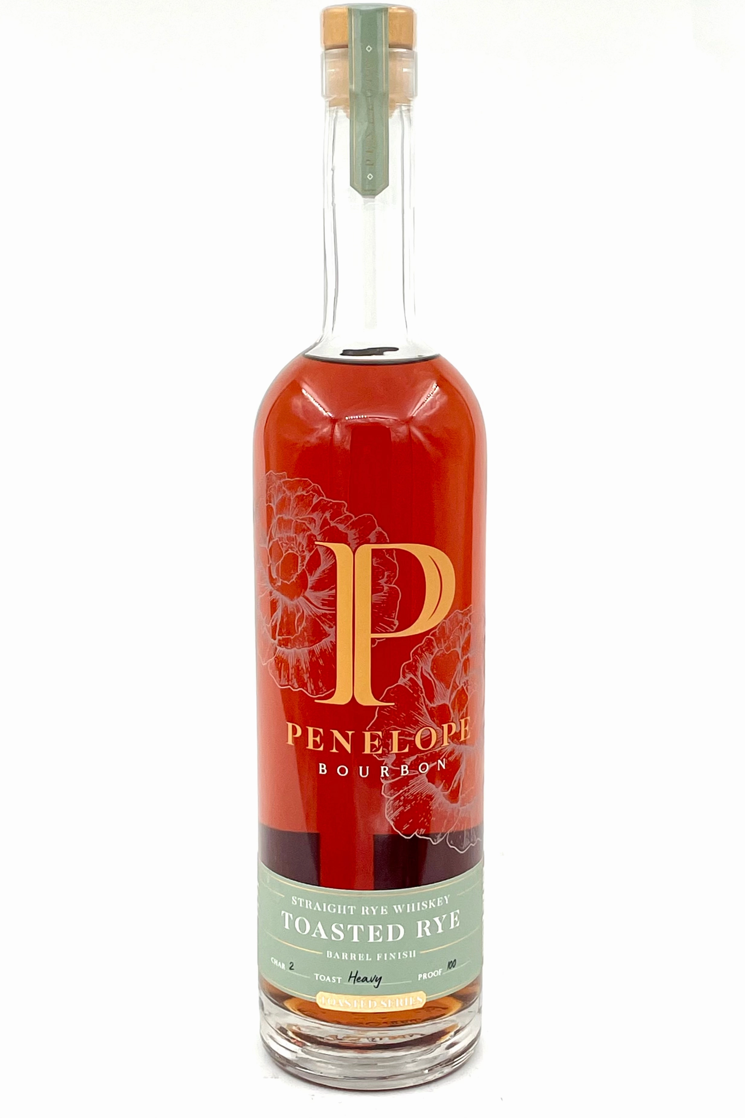 Penelope Barrel Strength Toasted Straight Rye Whiskey