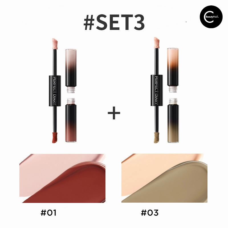 Perfect Diary Dual-Ended Cheek & Lip Bouncy Tint