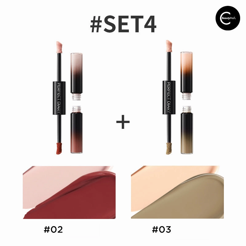Perfect Diary Dual-Ended Cheek & Lip Bouncy Tint