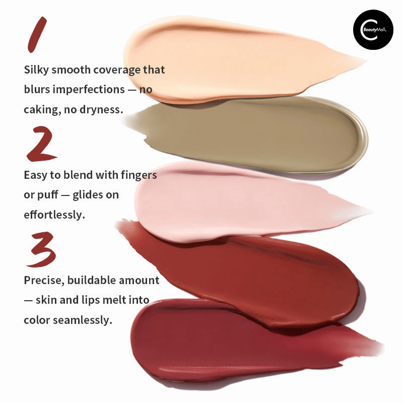 Perfect Diary Dual-Ended Cheek & Lip Bouncy Tint