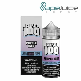 Purple Iced Keep it 100 TFN eLiquid 100ml