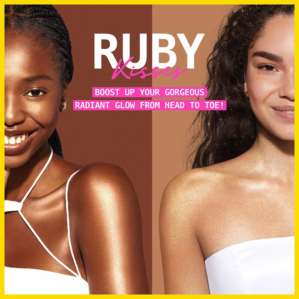 Ruby Kisses Shimmer Fragrance Mist Vanilla Butter Scent- 3.2 oz