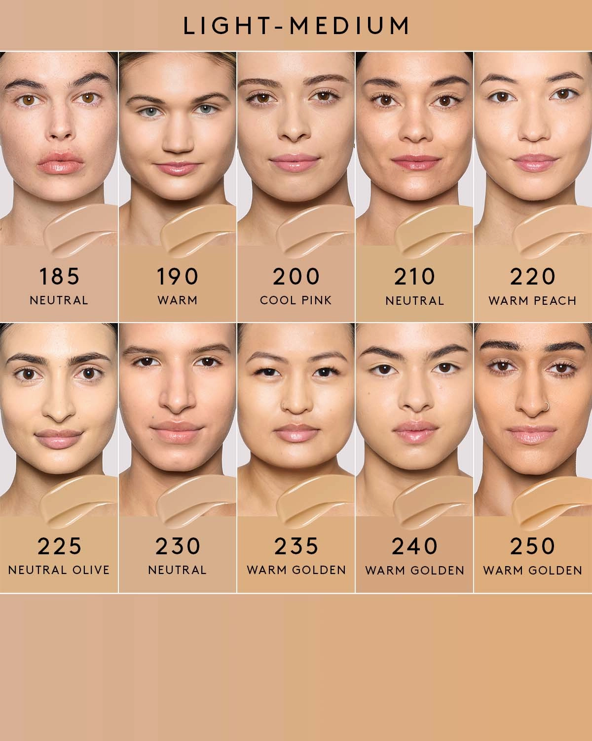 Soft'lit Naturally Luminous Longwear Foundation — 190