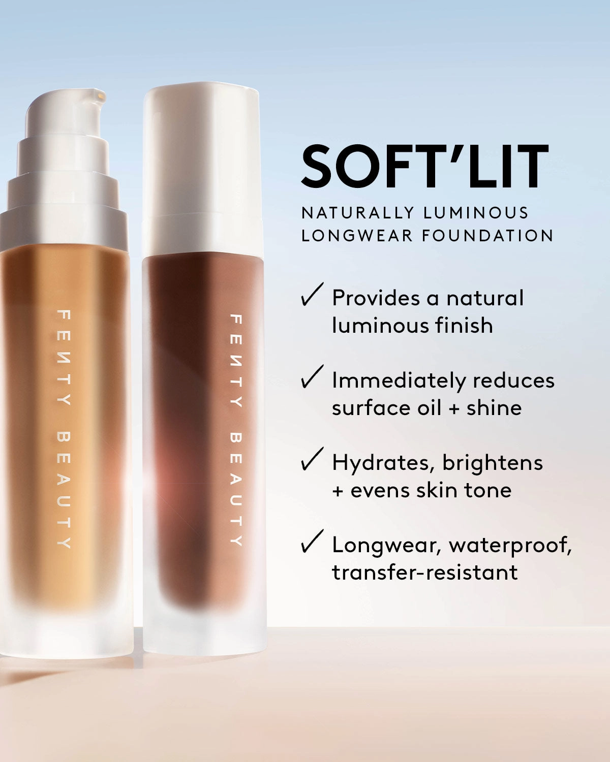Soft'lit Naturally Luminous Longwear Foundation — 370