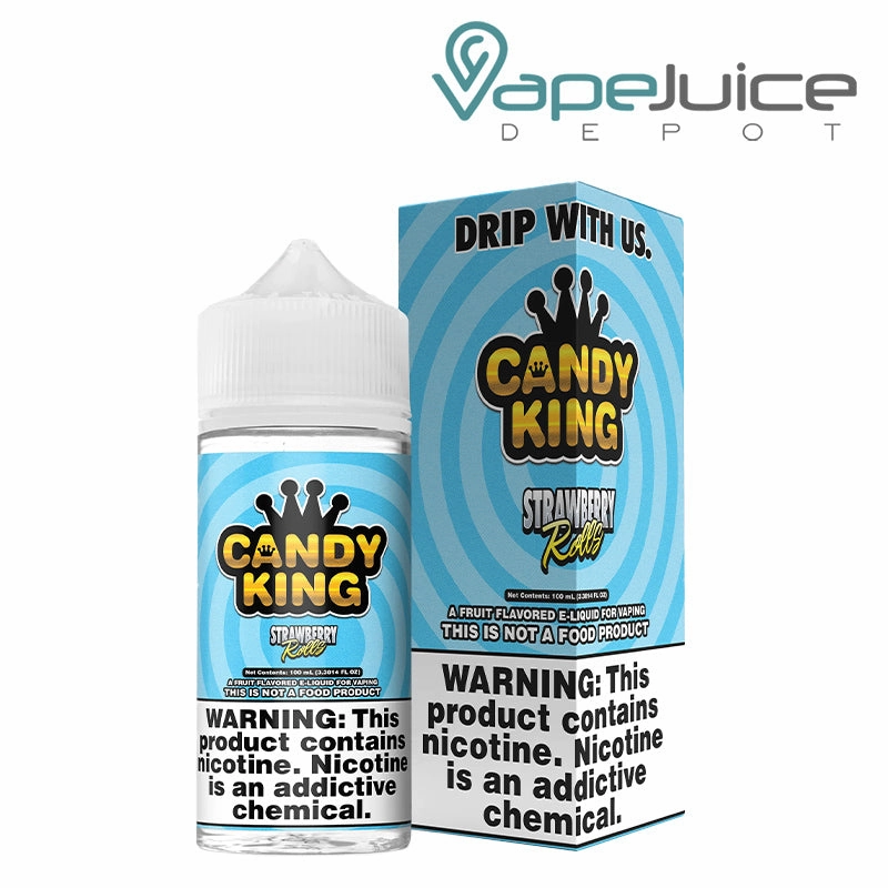 Strawberry Rolls Candy King eLiquid 100ml