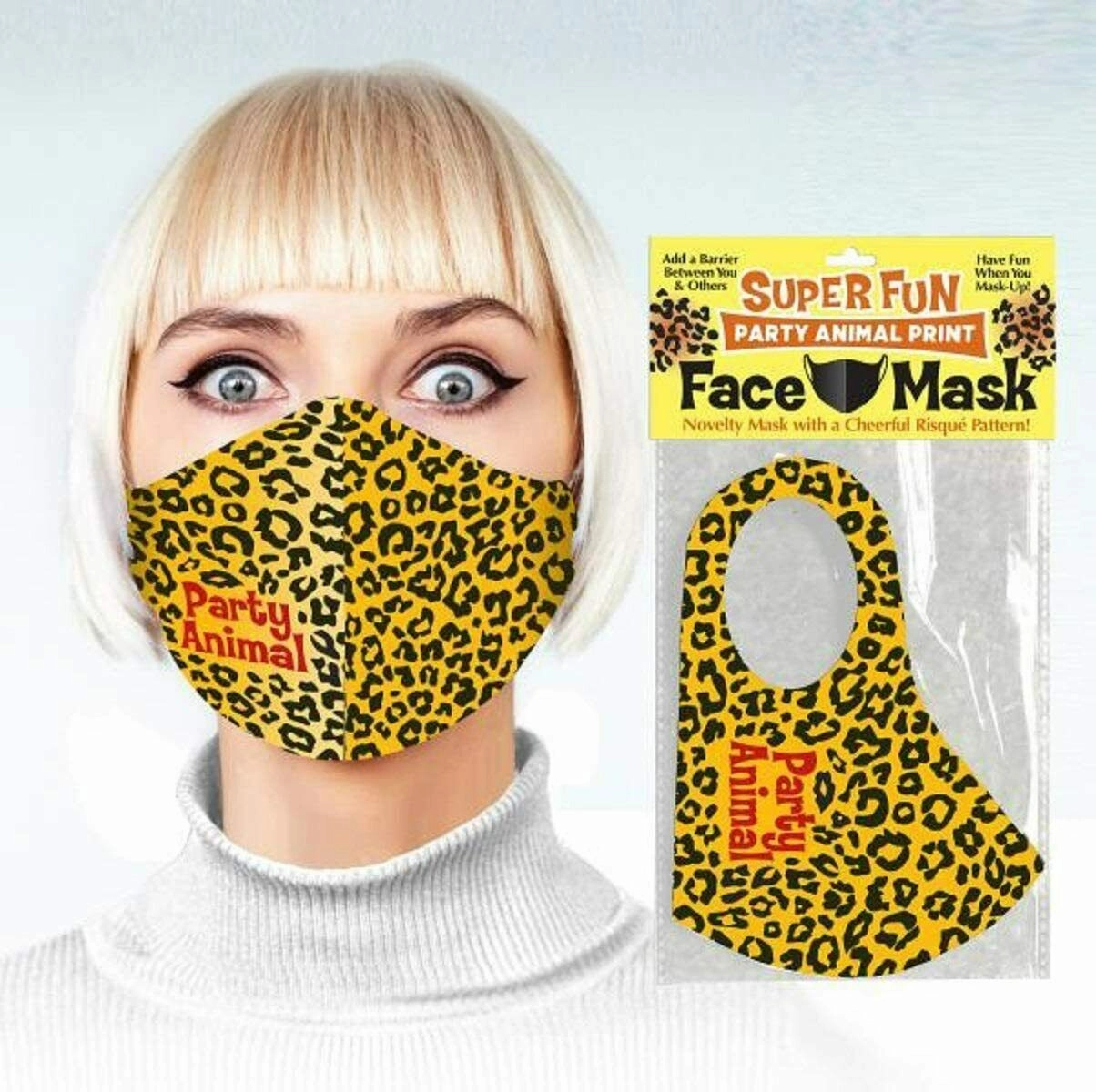 Super Fun Protective Face Mask – Party Animal