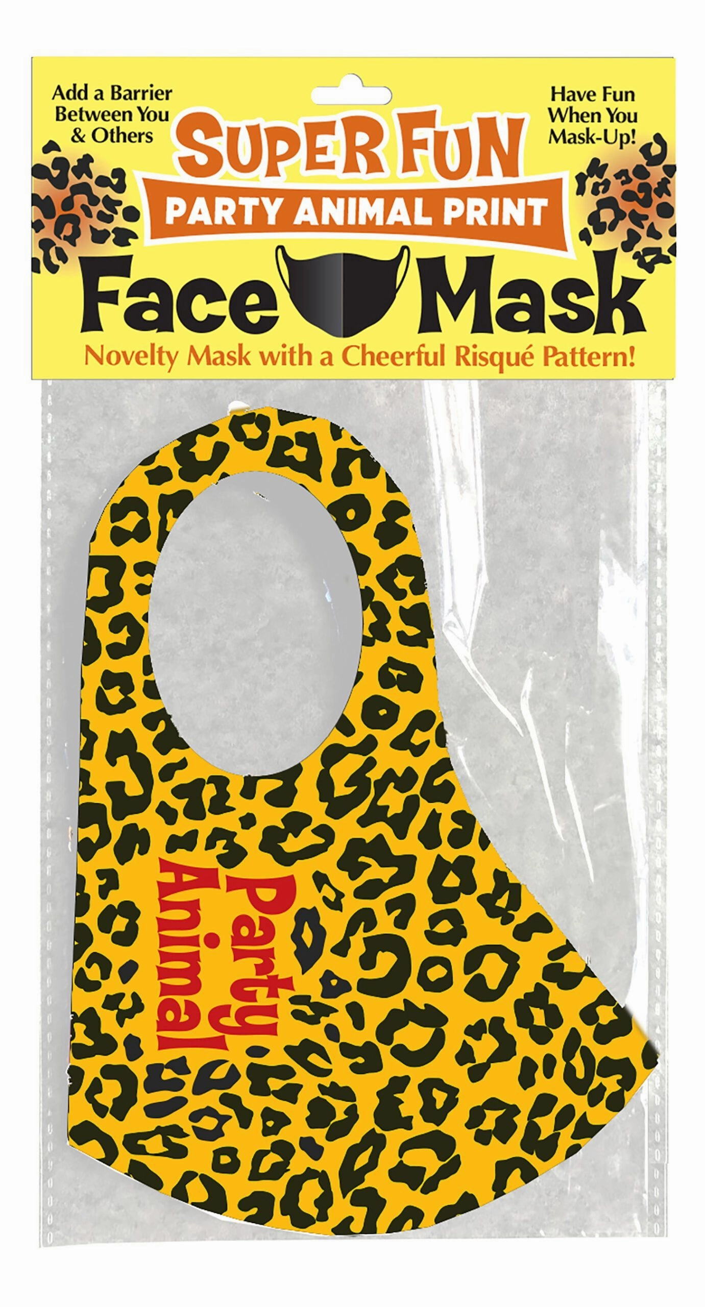 Super Fun Protective Face Mask – Party Animal