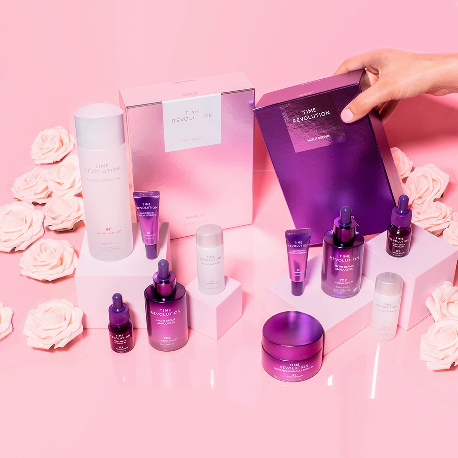Time Revolution Night Repair Special Set 5X