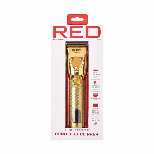 Ultra Clean Cut Cordless Clipper by Red by Kiss [CC11]