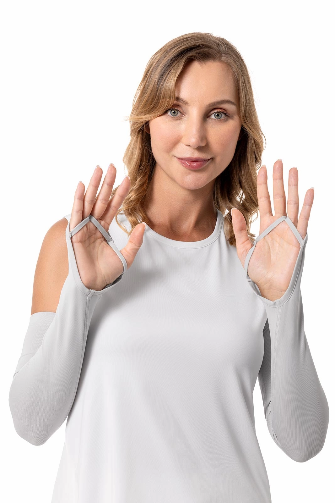 Women's Backspin Performance Sleeves | Sleek Grey